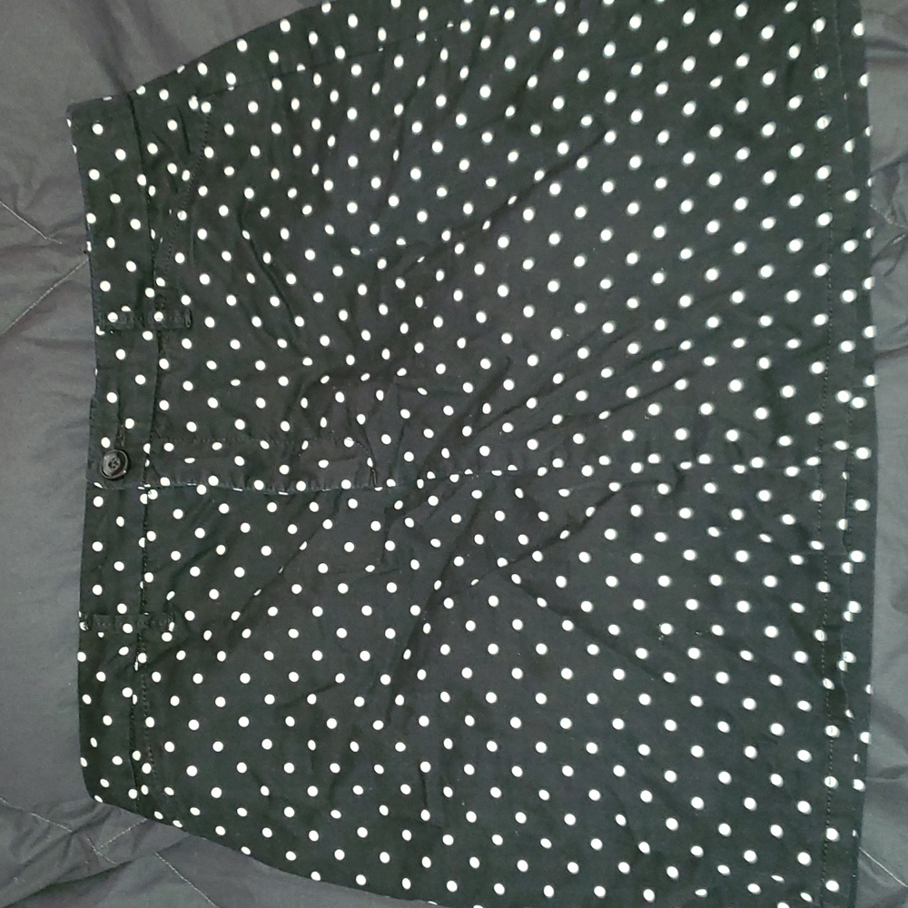 Polka dot skort